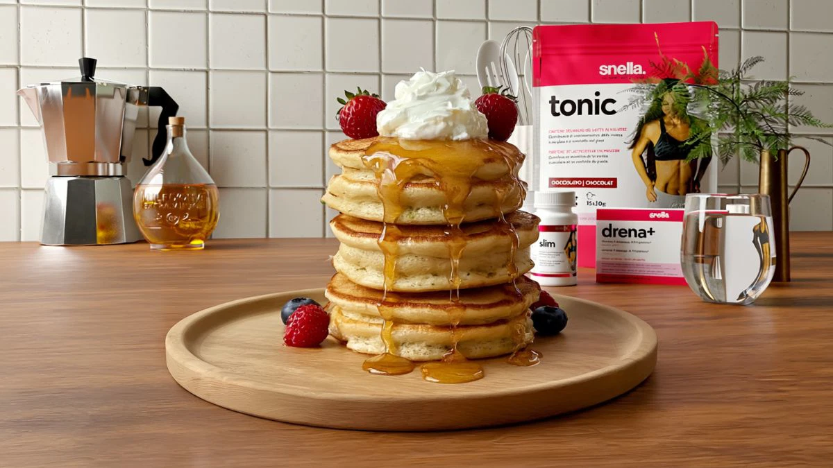 Pancake proteico senza uova