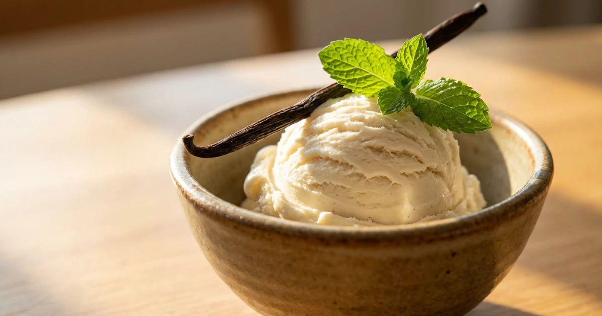 Gelato proteico senza zucchero