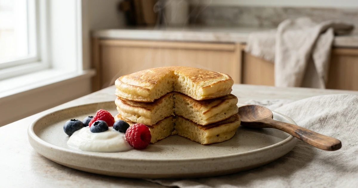 Pancake proteici al kefir: colazione fit con Tonic