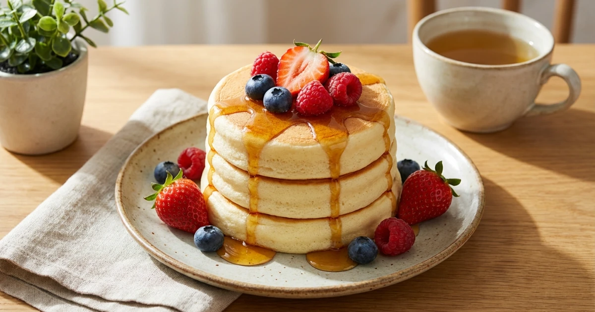 Pancakes proteici fluffy: colazione fit pronta in 10 minuti