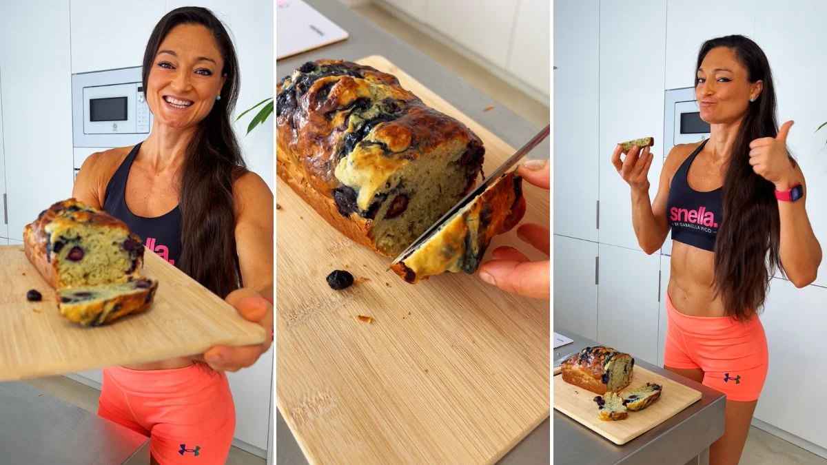 Torta Proteica ai Mirtilli per la Colazione